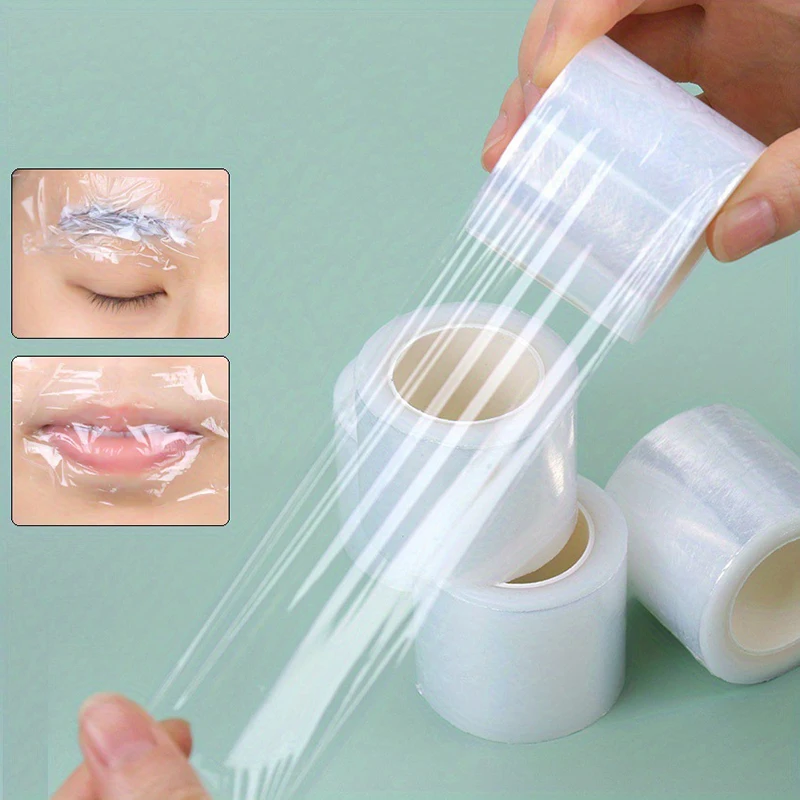 

Plastic Wrap Preservative Film For Permanent 1 Roll Makeup Tattoo Eyebrow Tattoo Accessories Microblading Tattoo Clear
