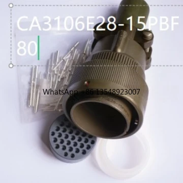 

Разъем CA3106E28-15PBF80, новый, 35-контактный, 22А