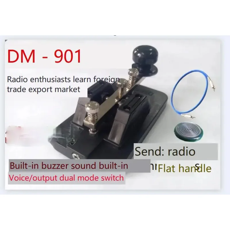 DM901 Sounding Key Automatic Key Transmitter Trainer Oscillator Morse Code Shortwave Radio CW