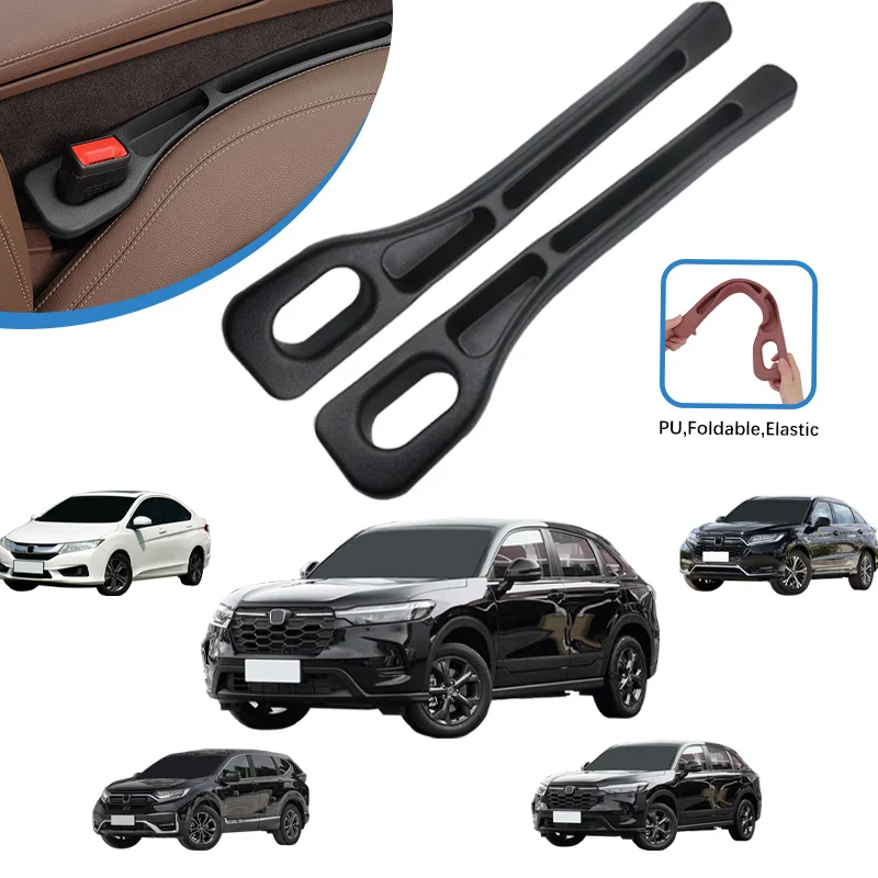 

2PCS For Honda CRV XRV URV FIT Odyssey Car Seat Gap Filler Bag Box Decoration Interior Accessories