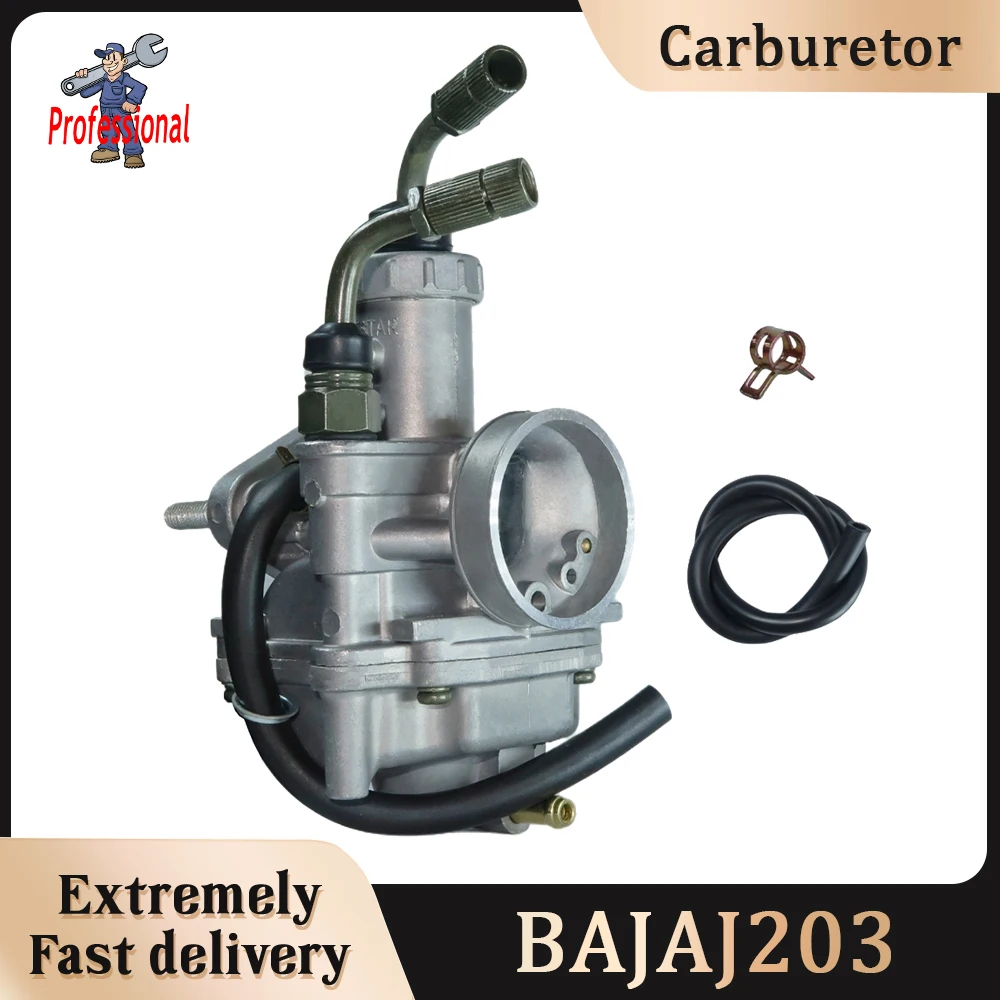 

Motorcycle Carburetor For BAJAJ 203 Bajaj 202 Curved Carb