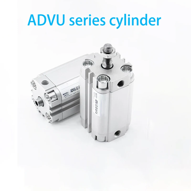 ADVU Series Compact cylinders ADVU-12-10-A-P-A 16/20/25/32/40/50/63/80-5/10/15/20/25/30/35/40/50/55/60/70/75/80/90/100 A-P-A