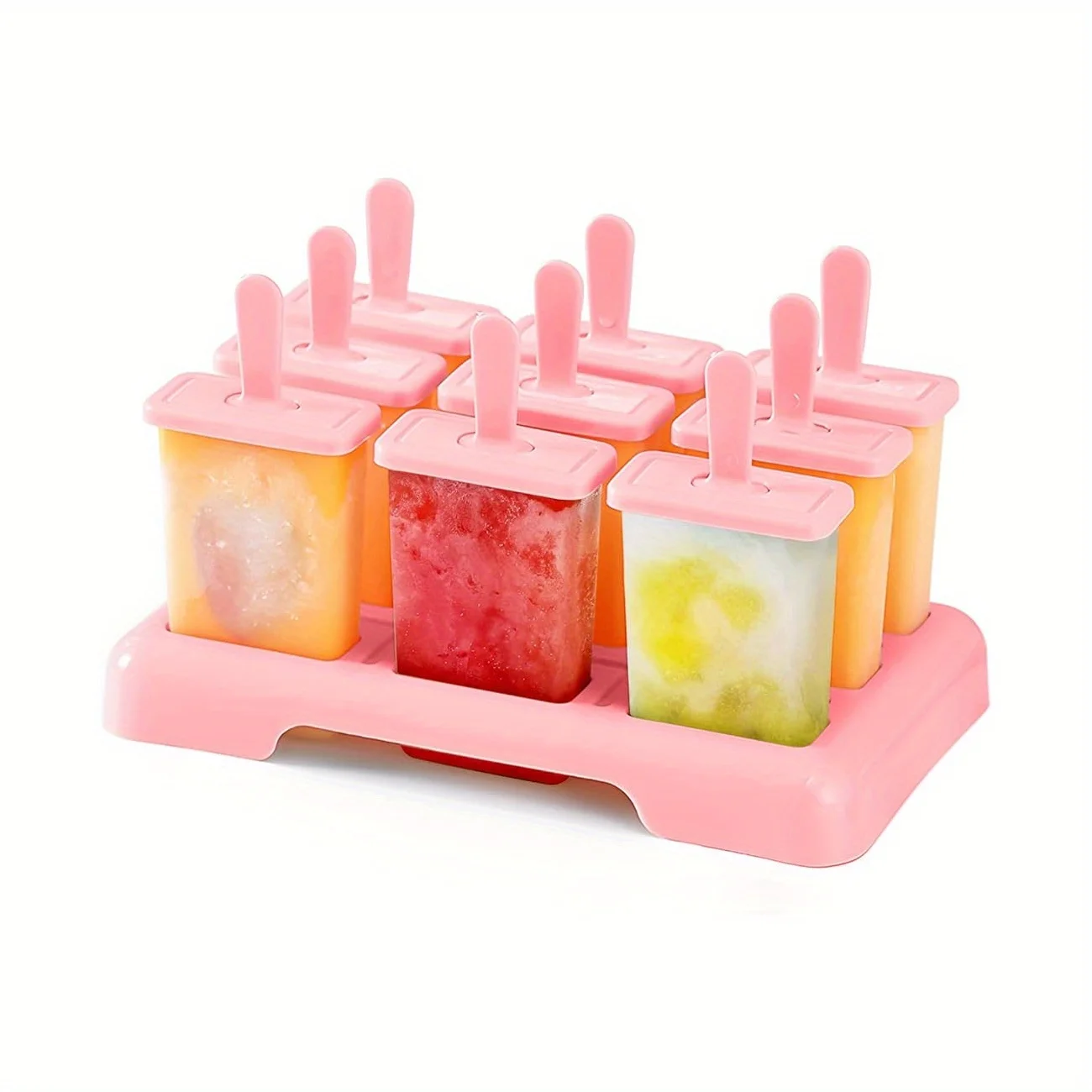 

1 Set, Popsicle Mold, Creative Popsicle Mold, Plastic Popsicle Mold, Ice Cream Mold, Ice Cube Box, Household Popsicle Mold, Saf