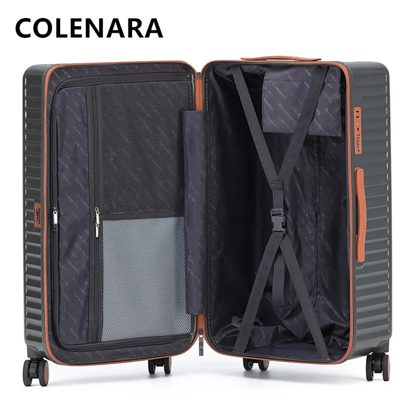 COLENARA Handheld Travel Suitcase 20 Inch Boarding Box Large Capacity Trolley Case 24