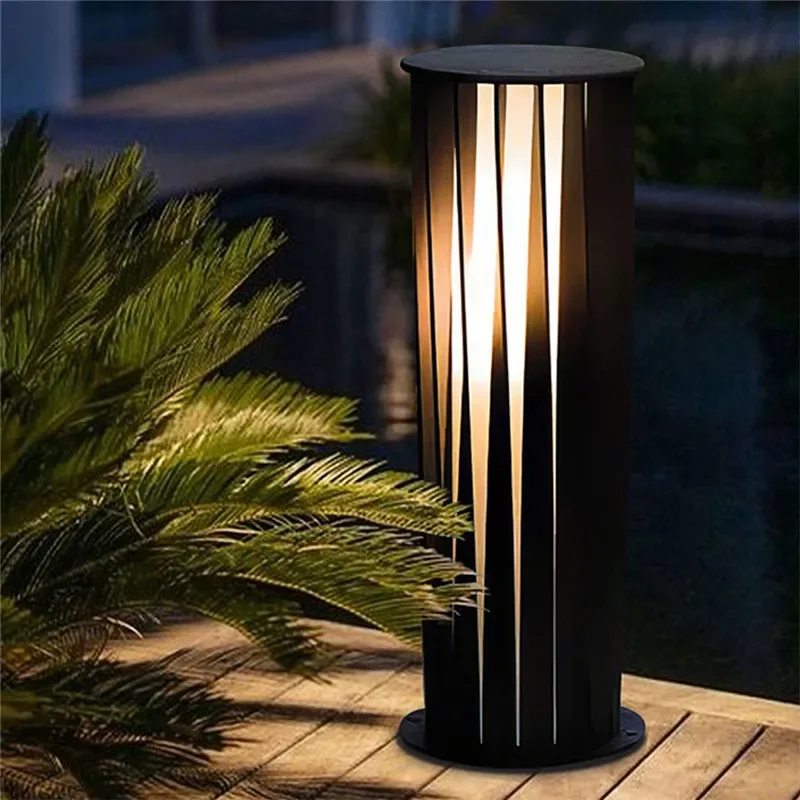 

TEMAR Contemporary Outdoor Lawn Lamp LED Electric Waterproof Villa Garden Courtyard District Residential Quarters Lawn Lamp ﻿