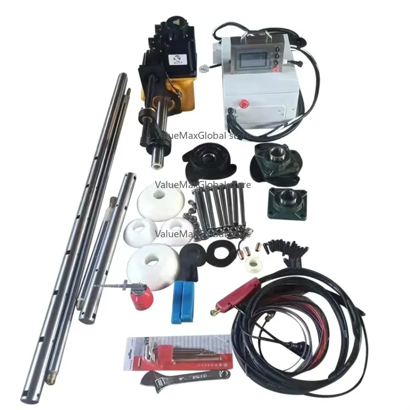 Portable CNC Vertical Hydraulic Cylinder Block Line Boring Machine - 35-300mm Range for Excavator Hole Repair & Welding