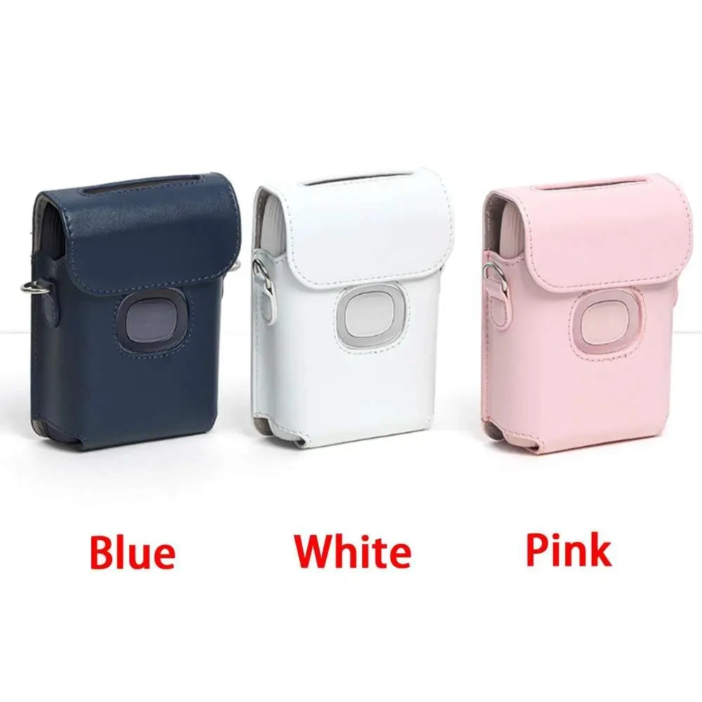 For Link2 Case Storage Bag PU Hard Protection Cover For Fujifilm Smartphone Printer instax Mini For Link 2 Printer Accessory