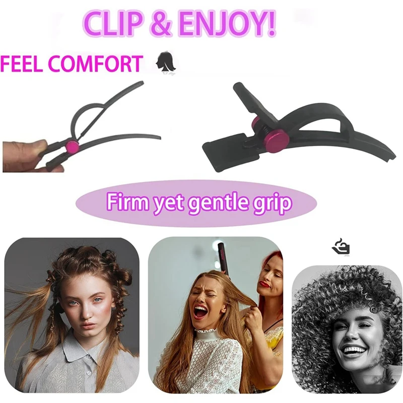 Hair Clips For Dyson Hair Dryer & Curling Iron Perfect For Women's Styling Hair, Long Duck Billed Salon Clips