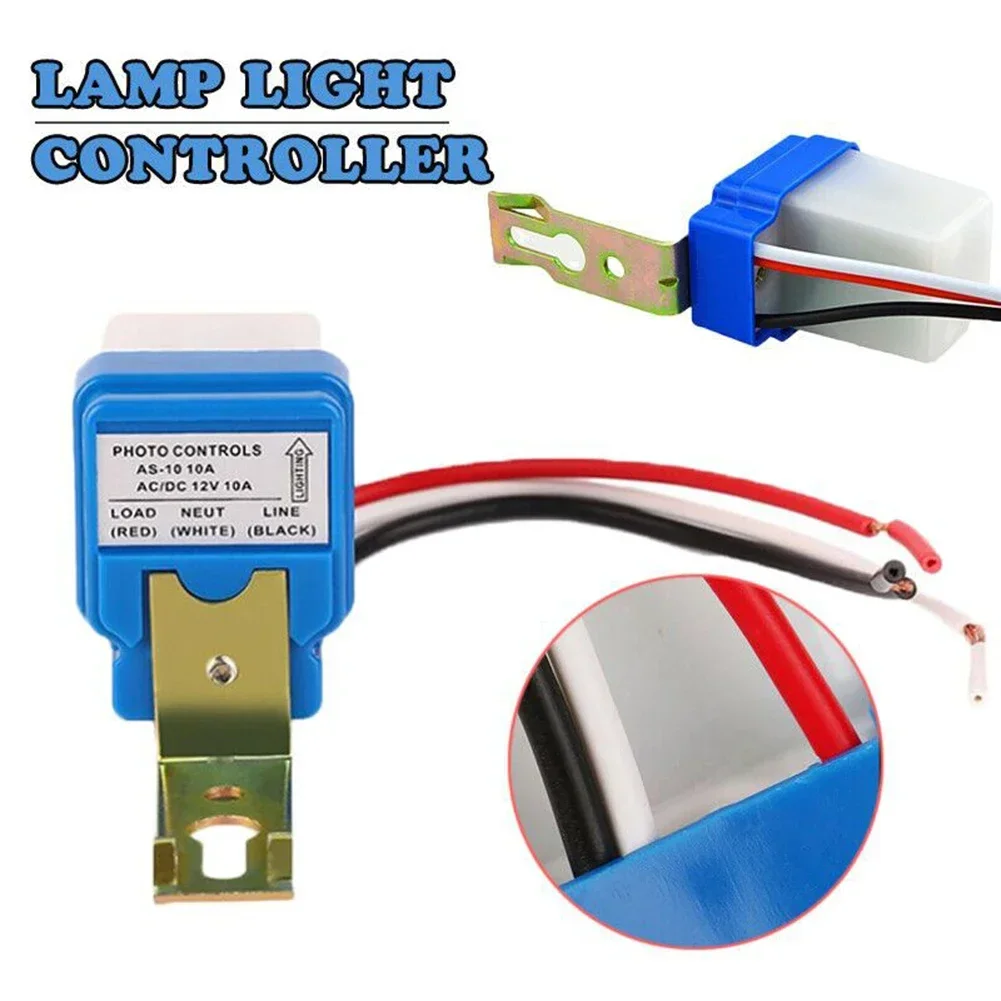 Twilight Switch 220V Twilight Sensor Light Sensor Switch Automatic On Off  Photocell Street Lamp Light Switch Controller