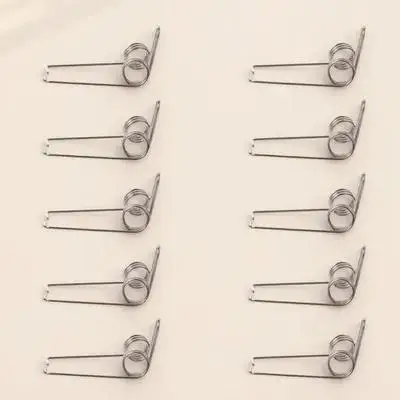 

10pcs Watergate Key Springs Trumpet Drain Clique Replacement Iron Accessories Durable Small Portable Parts Fit Most Instruments