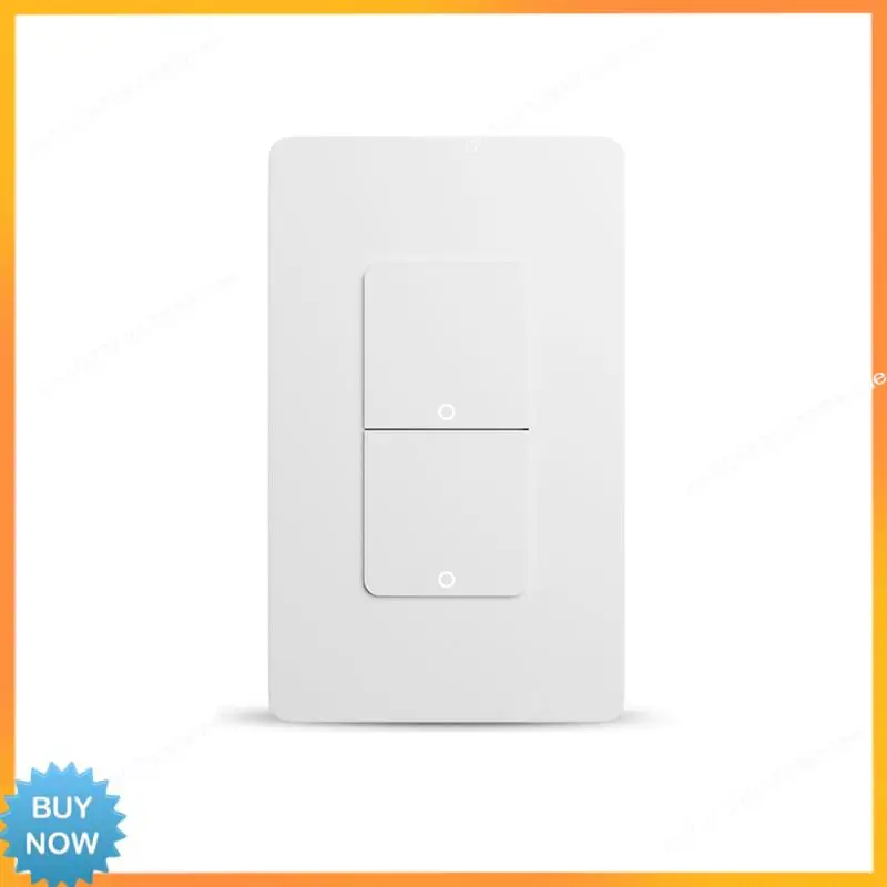 

A10R Tuya Wi-Fi умный выключатель света США одиночный работает с Alexa Google Home американская вилка 2-местная 1 шт.