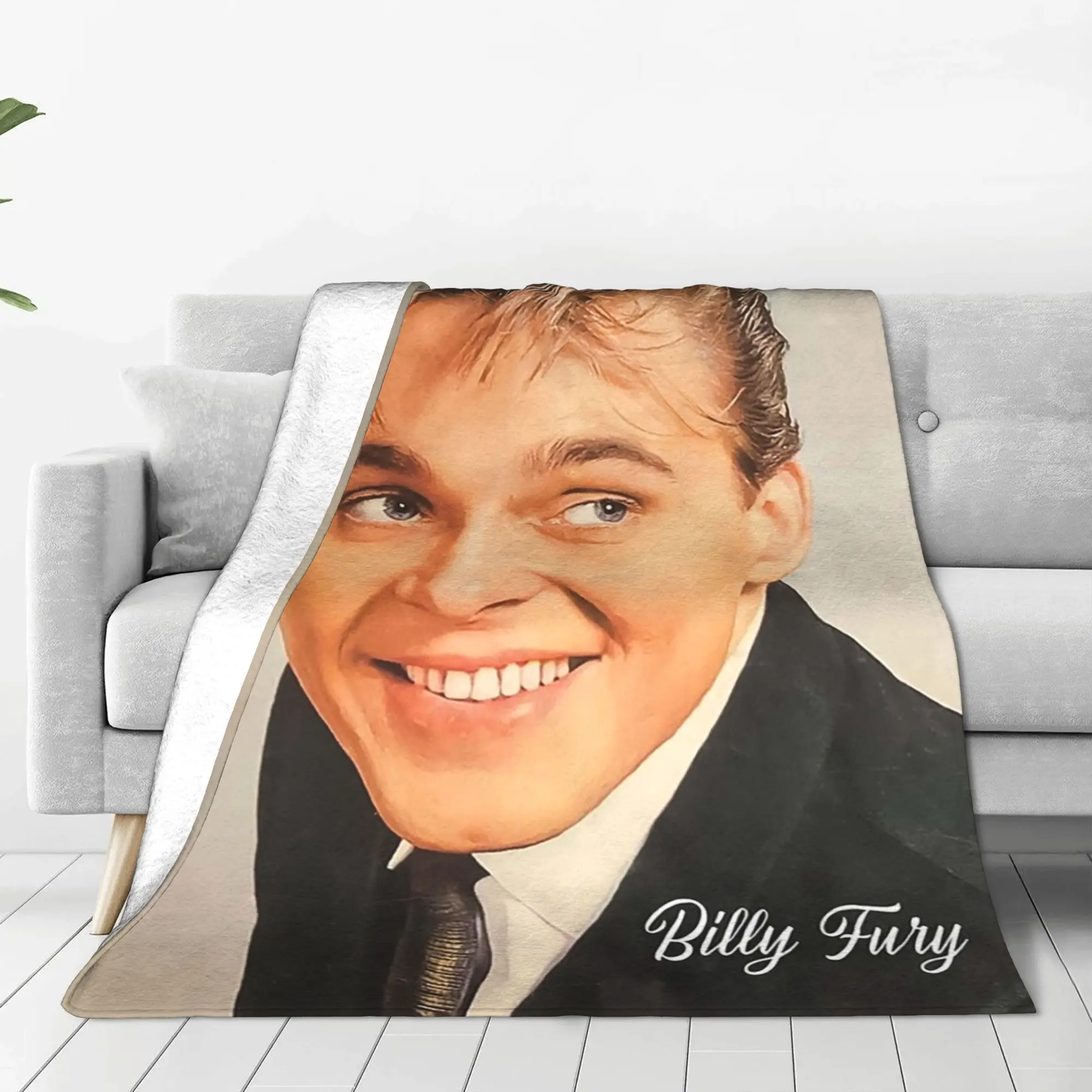 

Billy Fury Blankets Multi-function Fleece Sofa Throw Blanket for Home Bedroom Office Throws Bedspread Quilt