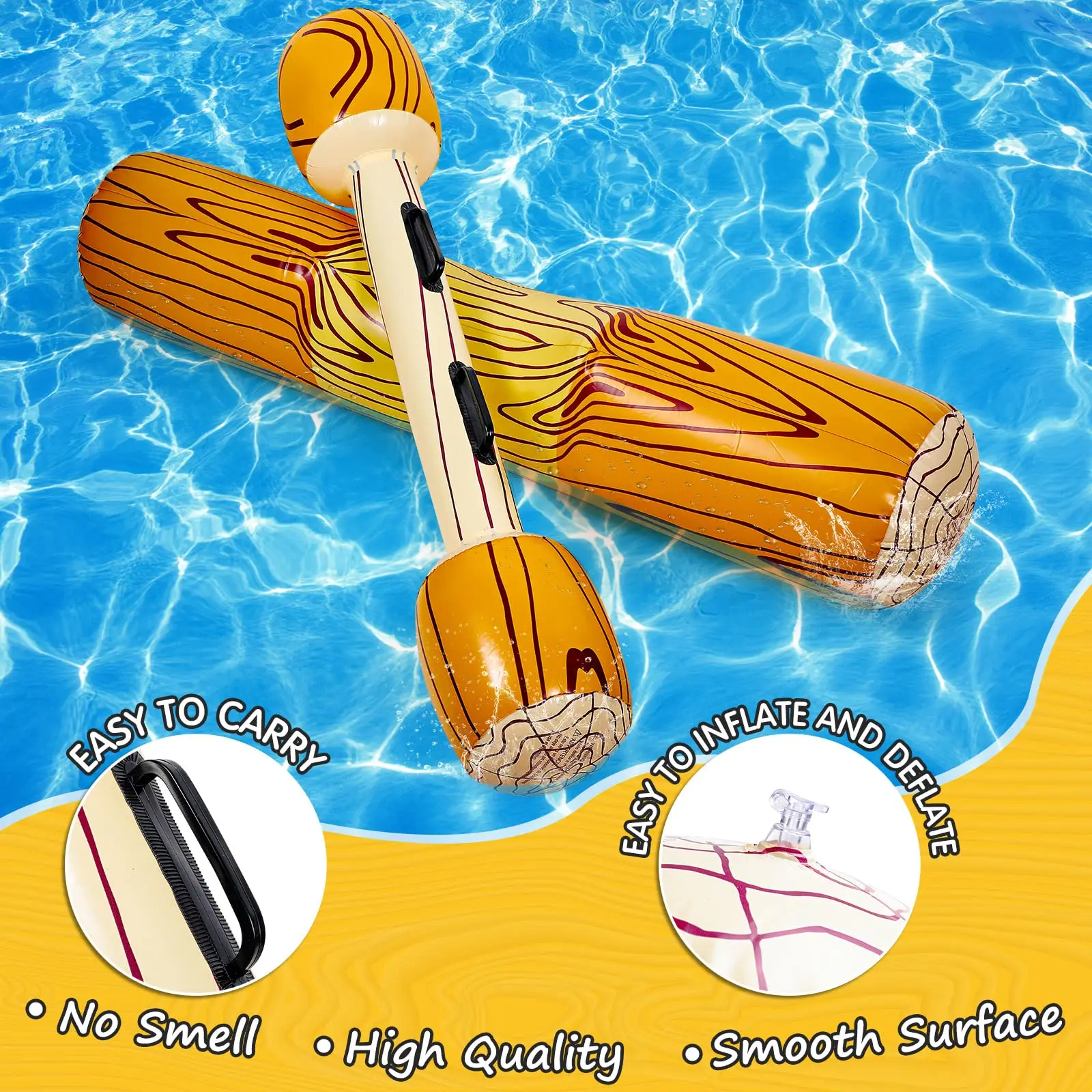 Jouet de rangée de flotteurs de combat en piscine, 2 joueurs, Sport aquatique, jeu gonflable flottant, anneau de natation, radeau de gladiateur pour enfants et adultes