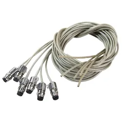 20pcs Pack G4 Base Holder Socket Bi-Pin Base Socket with Wire Halogen Incandescent Led Metal Socket Holder for G4 lamp