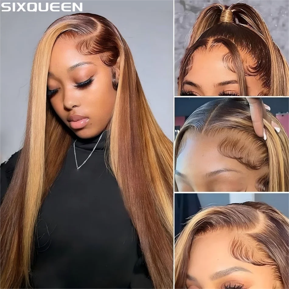 

Выделите парик из человеческих волос 13X6 Hd Кружевной фронтальный парик Прямой парик фронтальной части шнурка Бразильский 100% для чернокожих женщин 250 Плотность 30 38 дюймов