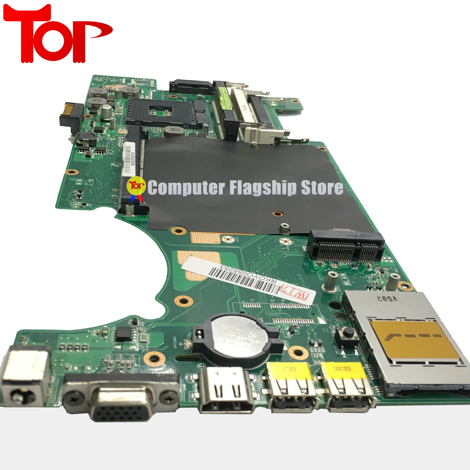 Imagem -05 - Kefu G73jh Placa-mãe do Portátil para Asus G73 G73j Hm55 Slots de Memória Slots de Memória Intel Mainboard 100 Teste de Trabalho