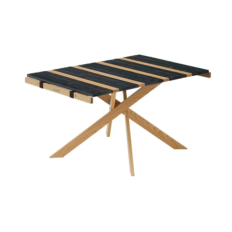 Naturehike Niello Series outdoor camping glamping picnic portable folding color matching wood table