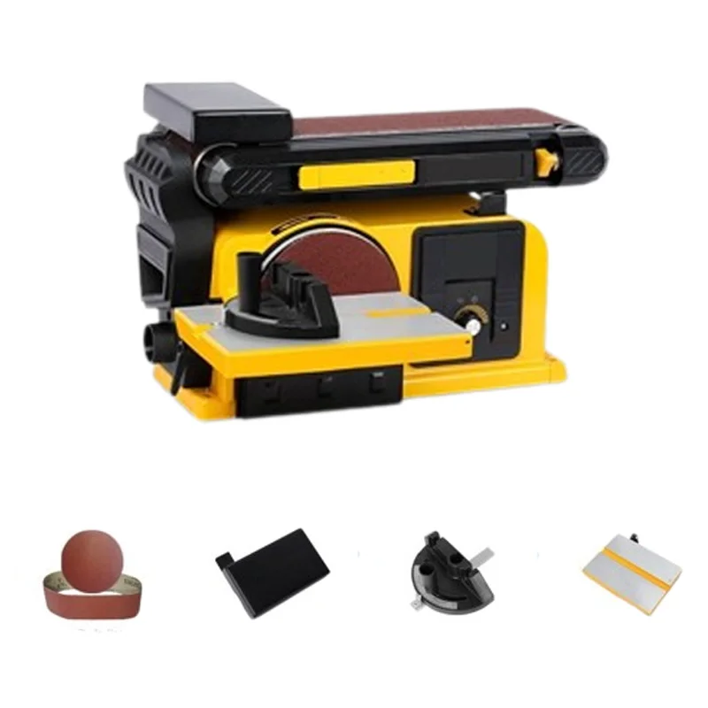 

Abrasive Belt Sanding Machine Woodworking High-Power Electric 220V Sandpaper Polishing Machine 550W/650W/750W