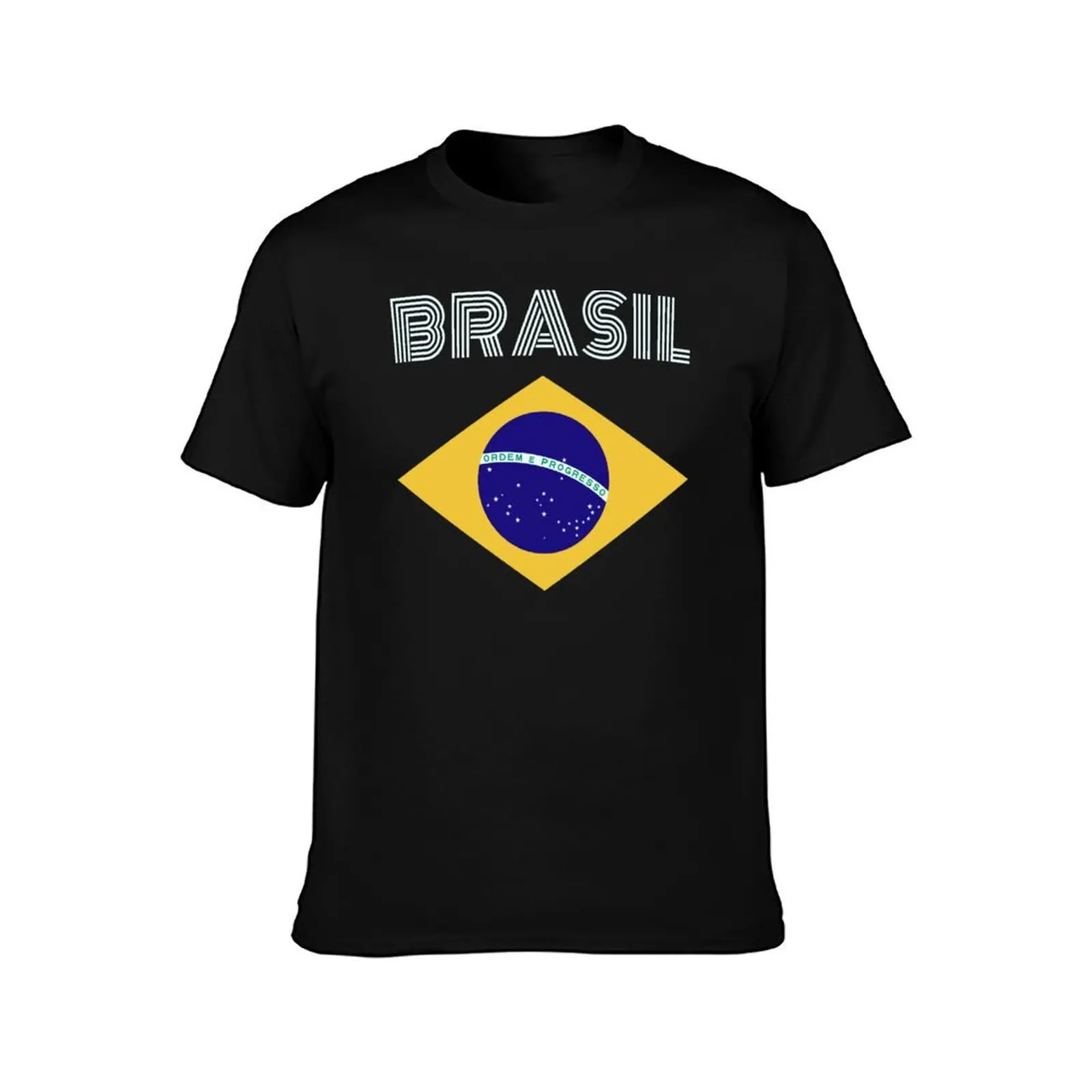 البرازيل - علم البرازيل - Bandeira do البرازيل تي شيرت تي شيرت للرجل الجرافيك تيز القطن تي شيرت تي شيرت عالي الجودة