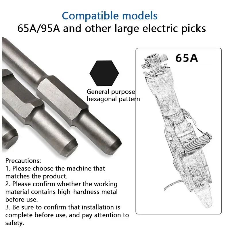 65A Large Electric Pick With Widened And Thickened Shovel Head 95 Electric Pick for Concrete Digging Shovel Tree