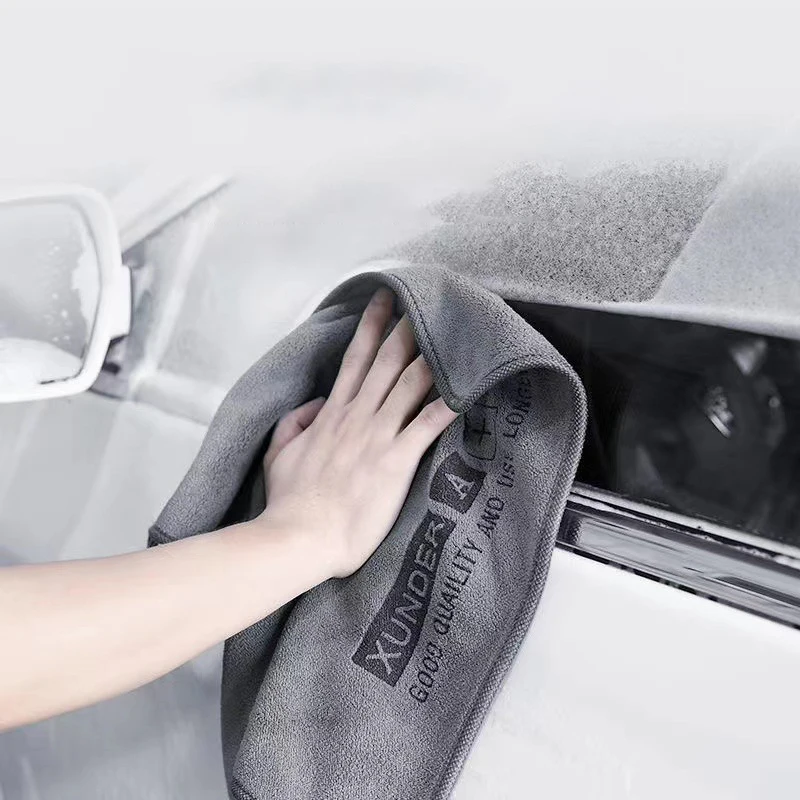 

Towel Microfiber Cleaning Towel Super Absorbent Thicken Soft Drying Cloth Car Body Washing Towels Car Cleaning Towel Clean