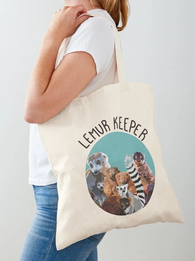 Lemur Keeper Tote Bag Custom bag Shopper great bag canvas shopping