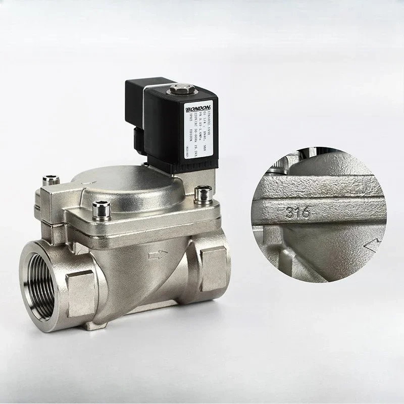 Two position two normally open brass stainless steel diaphragm solenoid valve water valve
