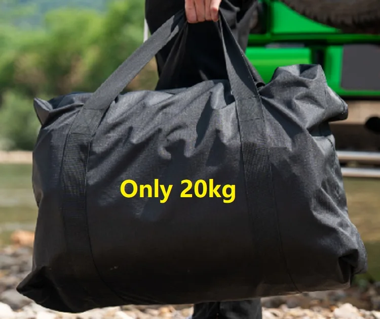 Multi-function Custom Black Floating Tent Super Light Lightweight 20kg Inflatable Roof Top Blow up Car Tent