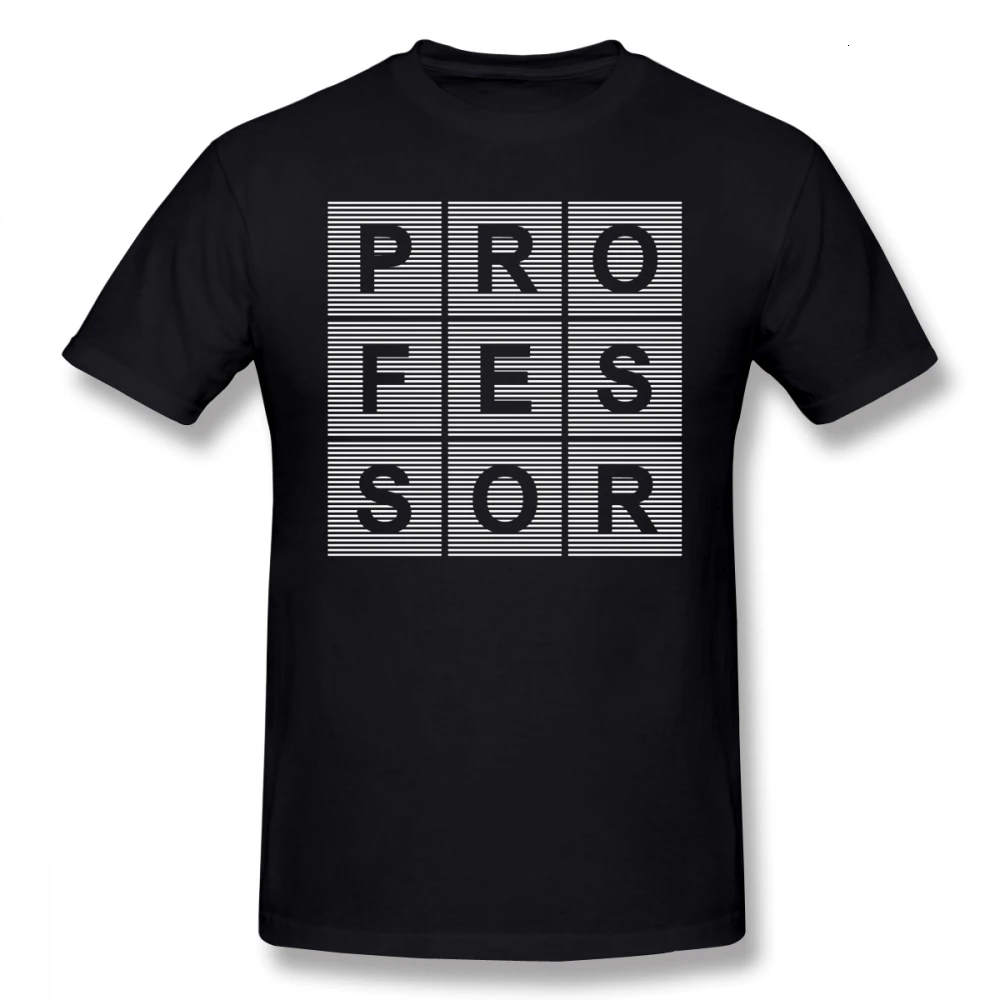 Camiseta con estampado del profesor Yona, 100 % algodón, camiseta de manga corta para hombre, diseño clásico y atractivo.