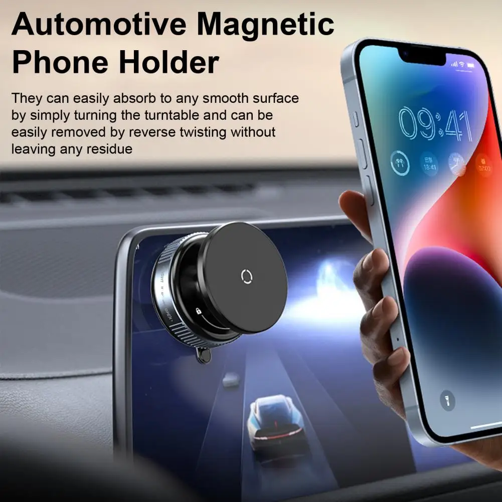 자기 전화 홀더 쉬운 설치를 위한 높은 안정성 흡입 컵이 있는 강력한 자기 자동차 전화 마운트 손떨림 방지 브래킷