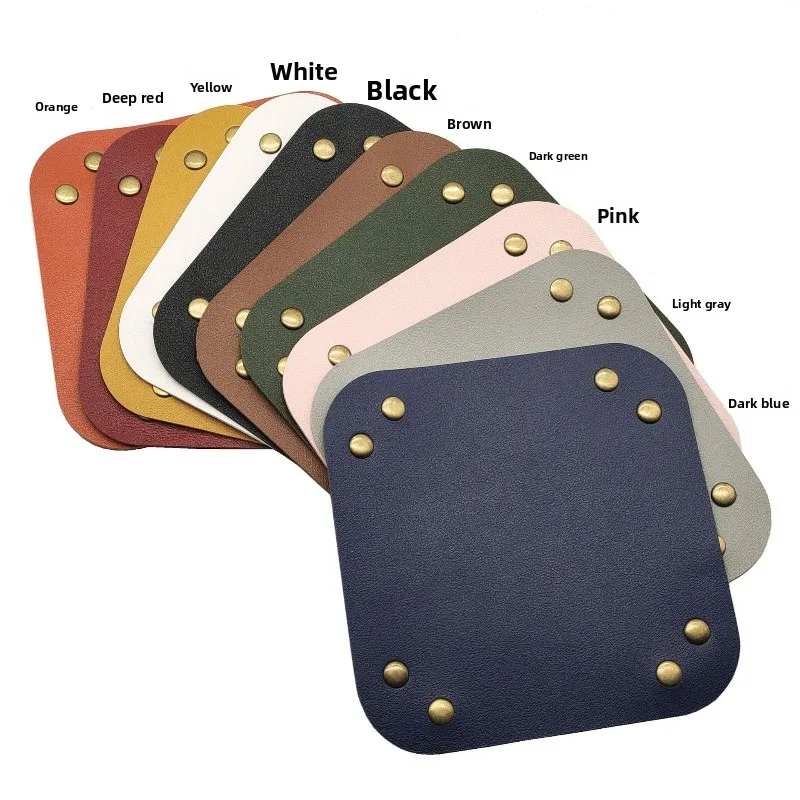 1pcs Square Leather Storage Box Nordic INS Style Desktop Entrance Key Cosmetics Jewelry Storage Tray