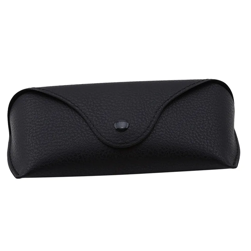 1pc Glasses Case Unisex Solid Color Eyewear Accesssories Bags Convenient Travel For Women Men PU Sunglasses Cases 2024