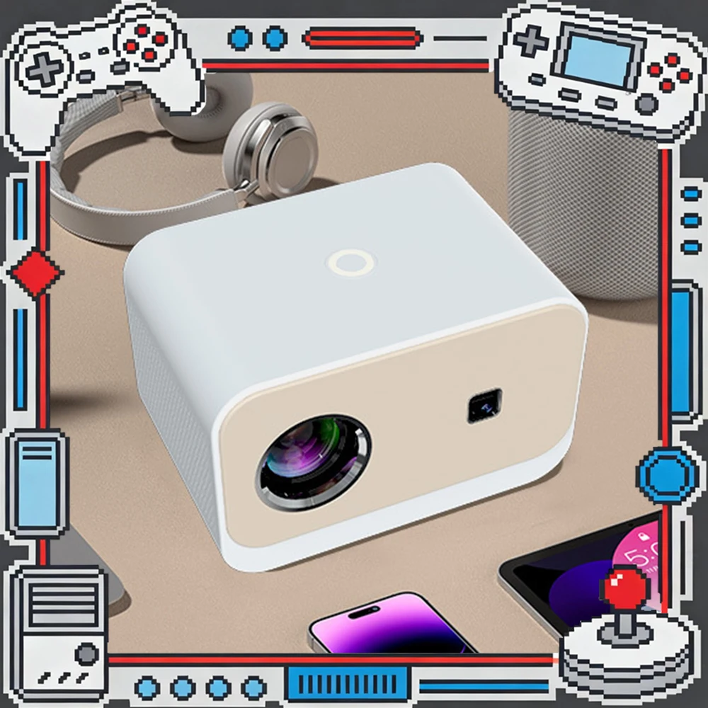 

Проектор Saier A11: качество изображения 1080P, автофокус, автоматическая коррекция вертикальной деформации, высокая яркость, декодирование 4K, HDR10