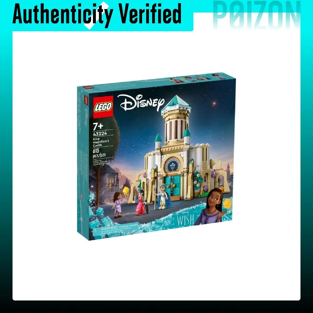 LEGO Disney Collection Manifico King Castle Building Blocks 613pcs 43224