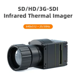 640X512 LWIR Thermal Camera 3G SDI Infrared Thermal Cameras Imager USB UVC Uncooled IR Thermal Camera Module for Car Vehicle