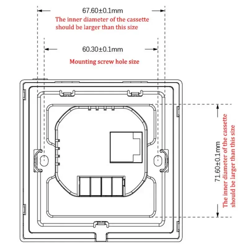 4 Inch Smart Home KNX Control Panel KNX Central Switch Wall  Smart Home syetem  POE