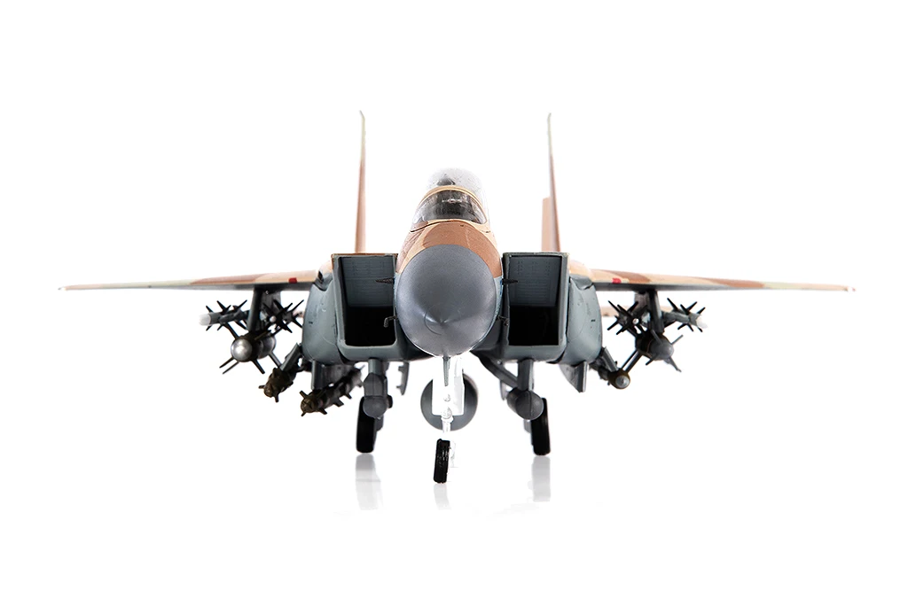 Modello di caccia 1: 72 JC F-15I F15, modello di prodotto finito in lega Israel 69th Squadron