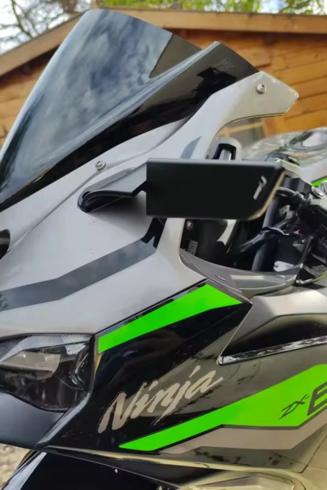 2024 Ninja 636 ZX-6R Spiegel Für Kawasaki Ninja636 ZX-6R Zubehör Ninja 636 ZX6R Motorrad Rückansicht Seiten Spiegel 2019-