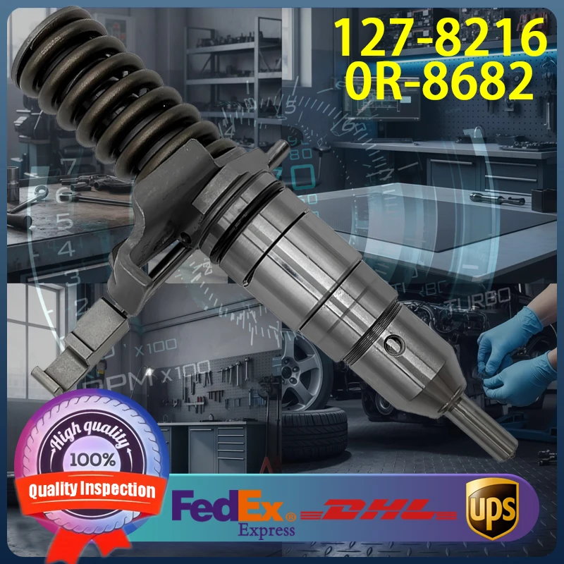 

127-8216 High Quality Diesel Fuel Injector 0R-8682 for Caterpillar CAT 3116 3114 Engine M320 M325B 320B 322B 322C 325B M318 953C