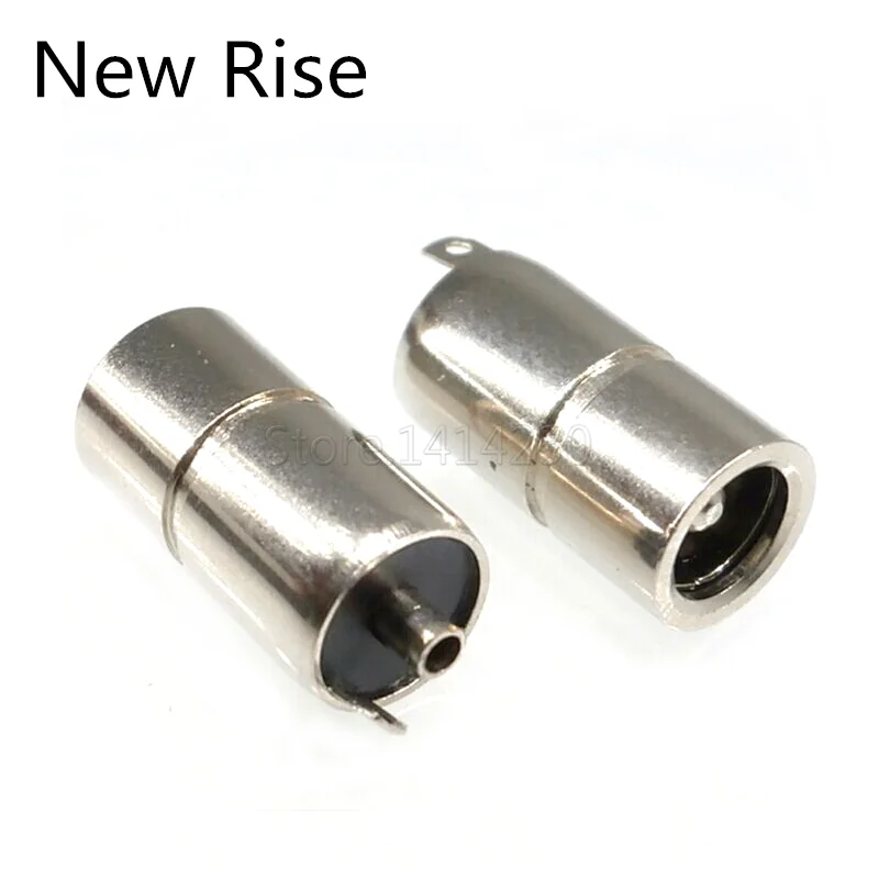 10Pcs 3.5*1.3 3.5*1.35MM with Grounding the feet charging Female Power Jack Outer diameter of 6mm