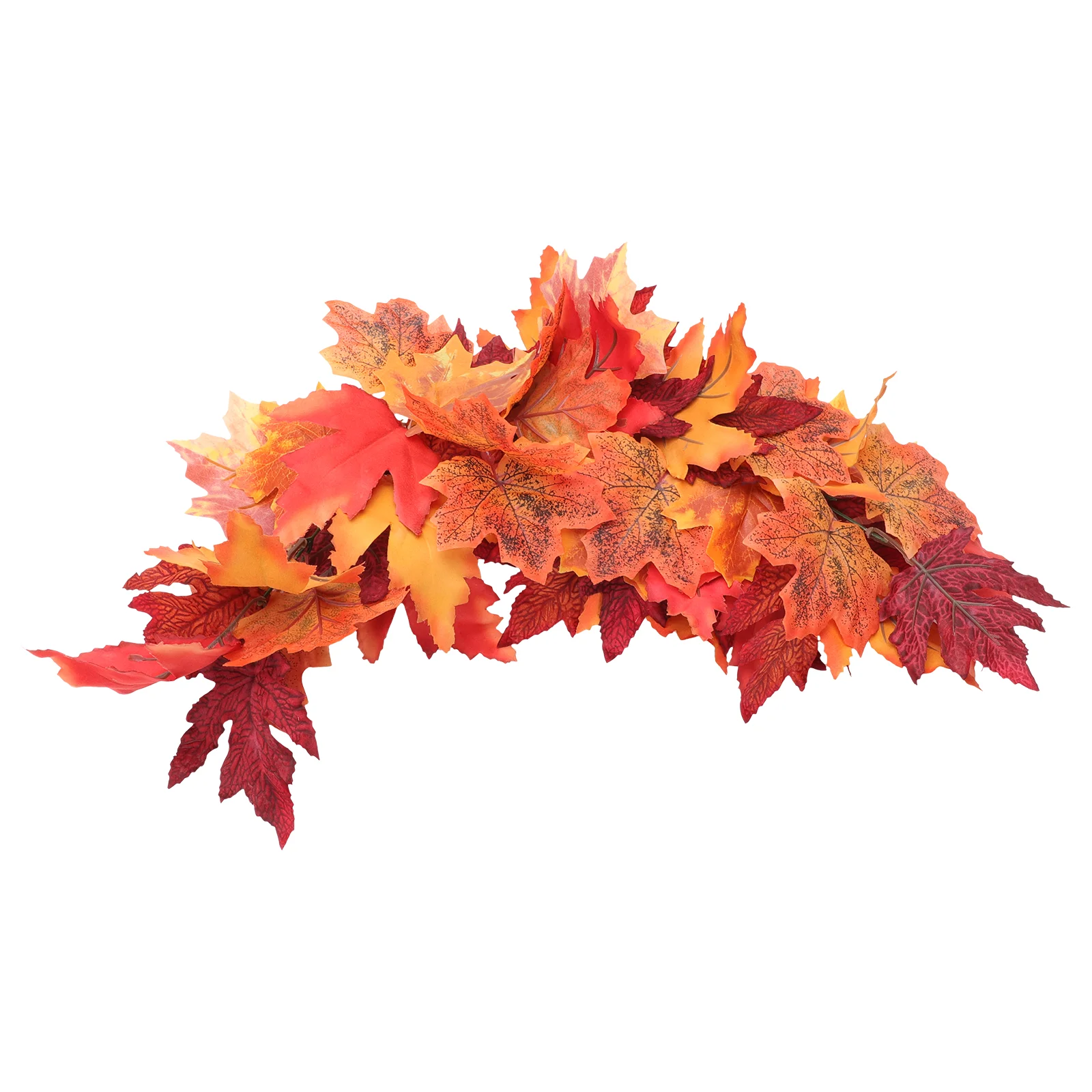 

Wreath Simulated Maple Leaf Lintel Garland Fall Door DIY Plastic Festival Wall Pendant