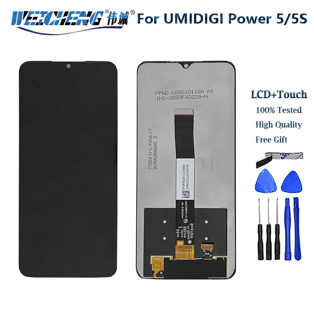 Original For UMIDIGI Power 5 5S LCD Display Touch Screen Replacement For UMIDIGI Power 7 Max LCD / Power 7S LCD Screen Repair