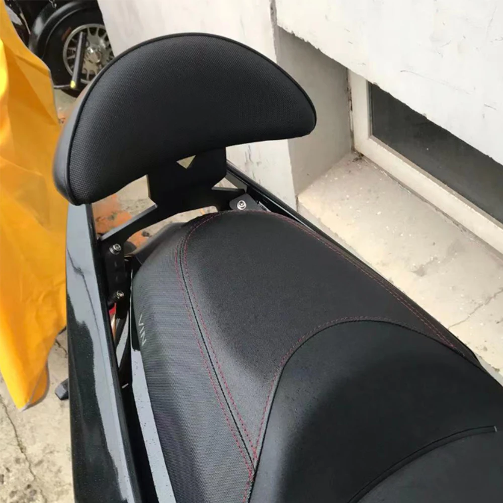 Accessories Motorcycle Passenger Seat Rear Backrest Cushion Back Rest Pad For SYM DRG BT 160 Backrest