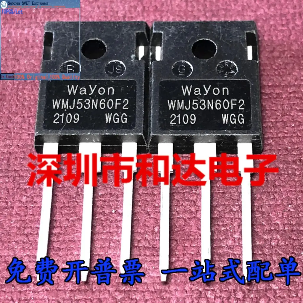 10PCS/Lot WMJ53N60F2=WMJ53N65F2 TO247 47N60C3  Imported Original In Stock