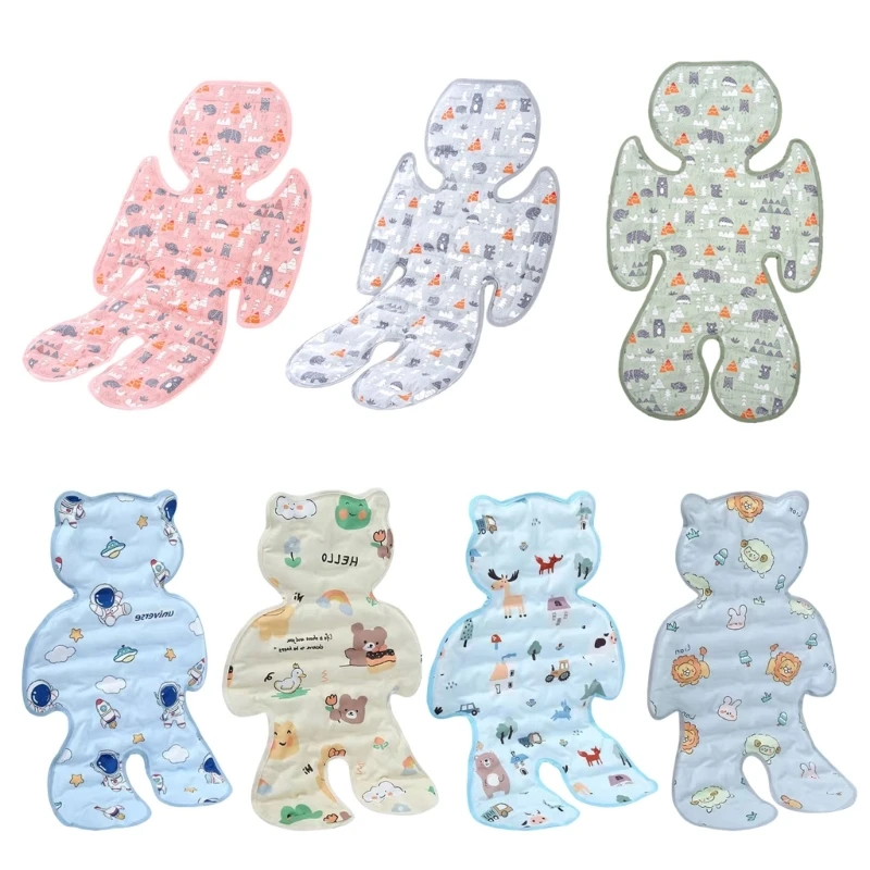 

Baby Car Seats Cooling Pad Breathable Ice Pad Infant Cooling Seats Pad Lovely Pattern Seats Pad for Strollers & Chairs