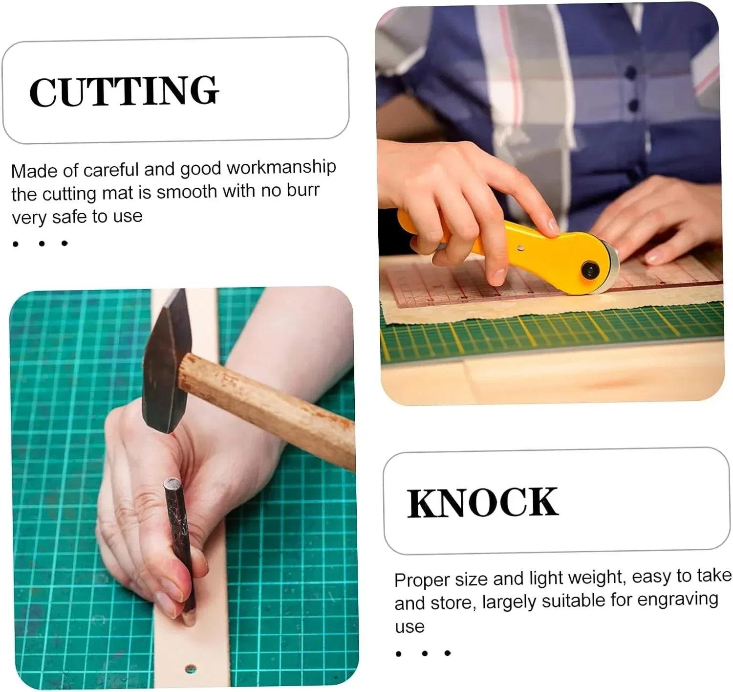 A3/A4/A5 Cutting Mat Cultural and Educational Tool Double-sided Cutting Pad Art Engraving Board for DIY Handmade Art Craft Tool