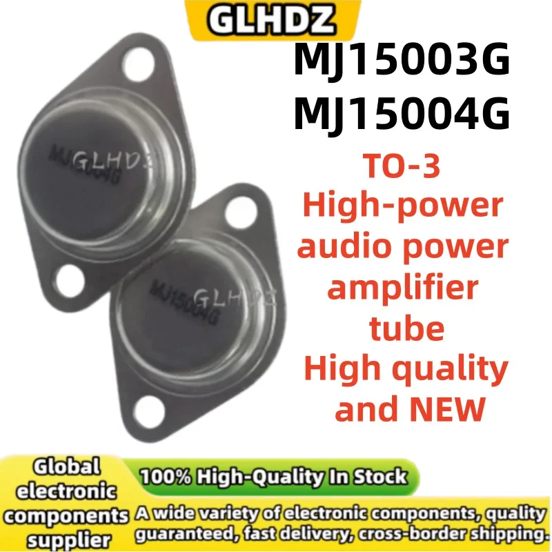NEW and Original 5-10PCS MJ15003G MJ15004G TO-3 High-power audio power amplifier tube