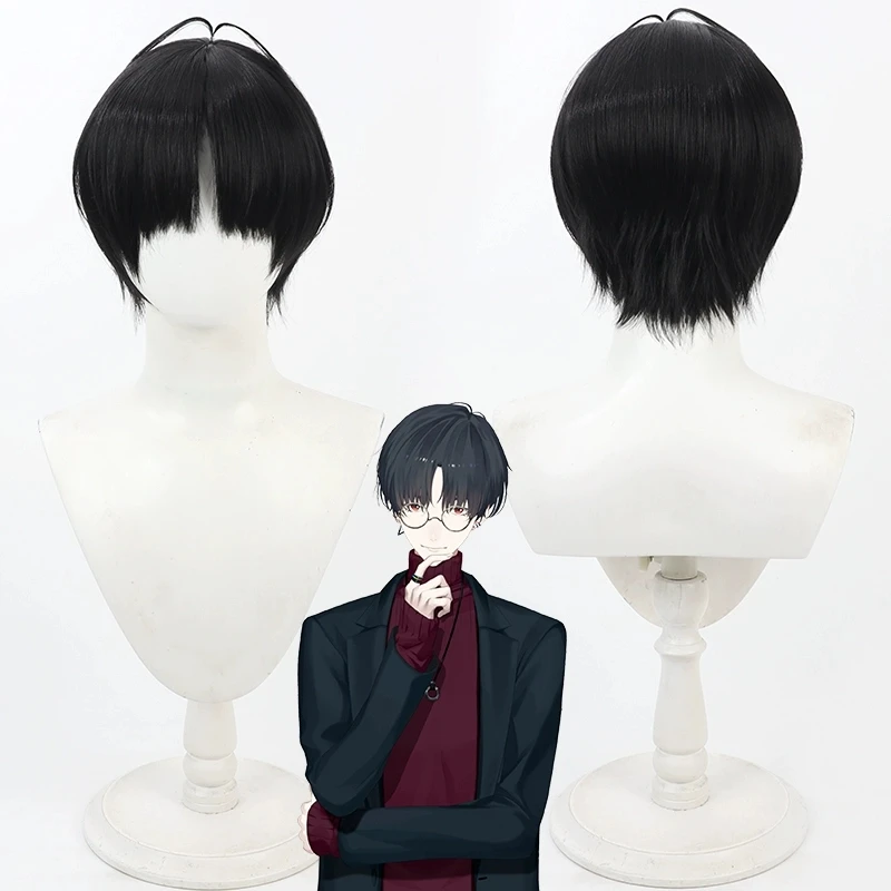 

НОВЫЙ виртуальный YouTuber Vtuber Hololive Yumeoi Kakeru, парик для косплея, термостойкие синтетические волосы, вечерние ролевые игры на Хэллоуин + шапочка для парика