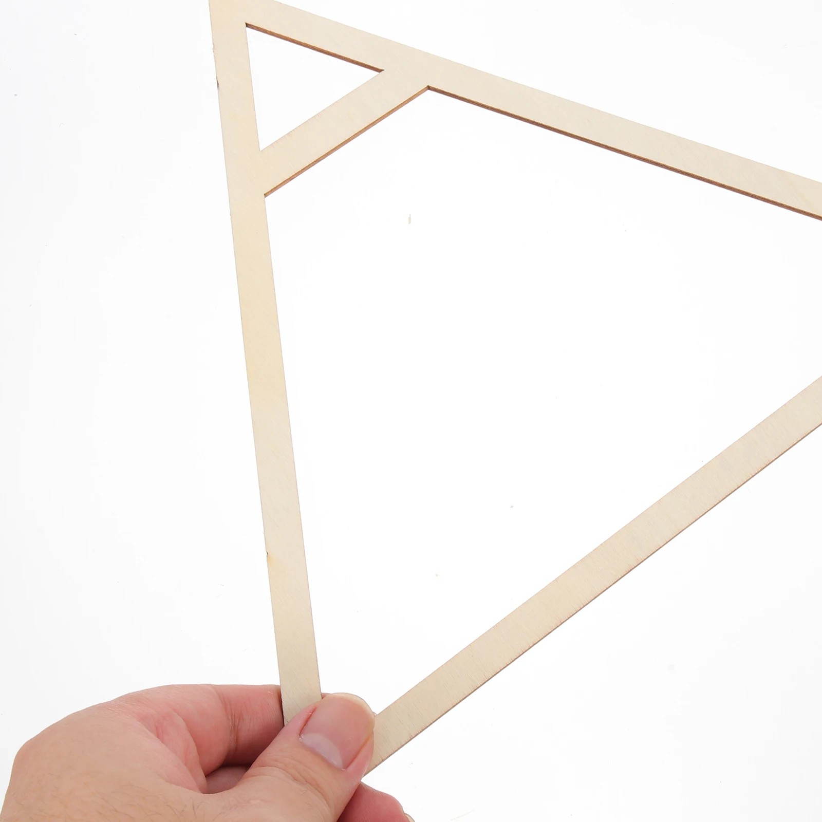 

Wooden Lantern Frame Kids Diy Craft Supply Party Home Decor Unfinished Wood Frame Creativity Motor Skills Development