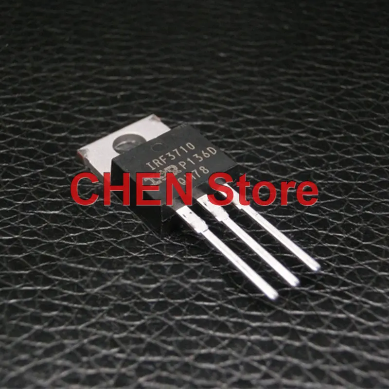 

20PCS NEW Original IRF3710PBF TO-220 100V/57A N-Channel MOSFET IRF3710 Field Effect Tube Power Tube Integrated IC Circuit Chip